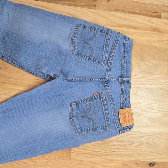 Levi's Y2K Nouveau Boot Cut Stretch Jeans 515 size 6L=M - Picture 5 of 6
